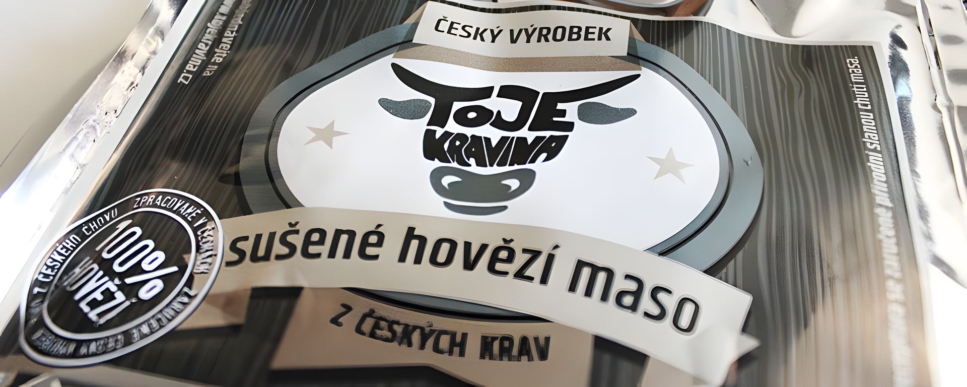 Sáček TO JE KRAVINA – sušené hovězí maso z českých krav